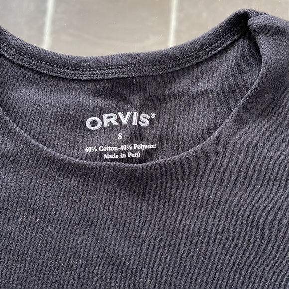 Orvis, S, mid-weight cotton poly sleeveless top, great layer, versatile EUC. - Picture 2 of 7
